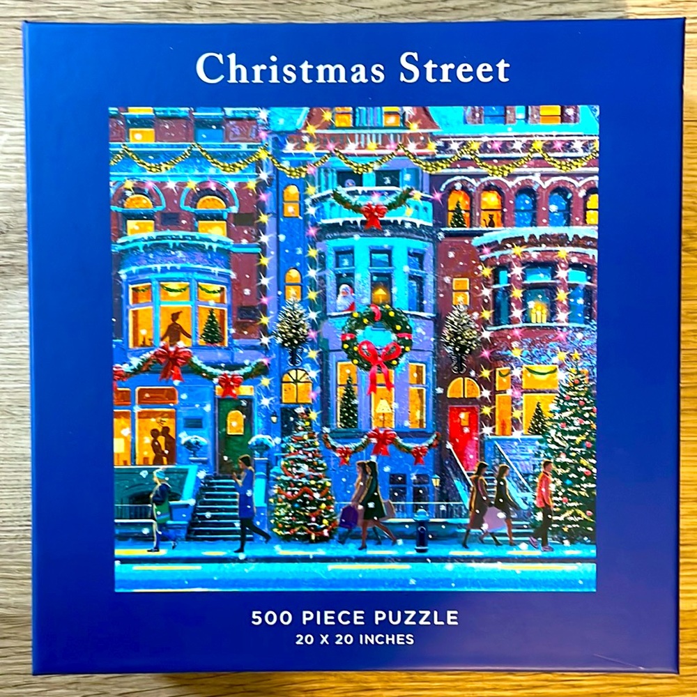 COPY - Galison Christened street 500 piece puzzle